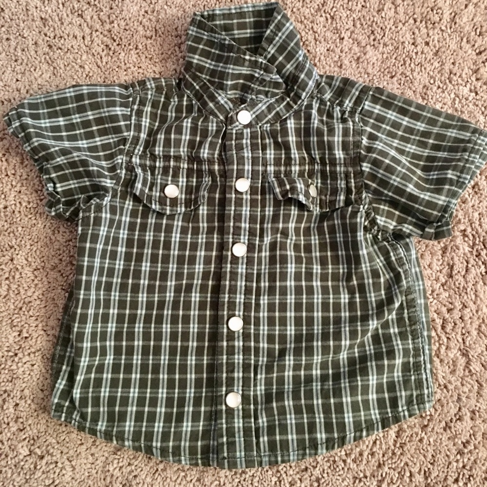 Baby Gap 3-6 mo button down
